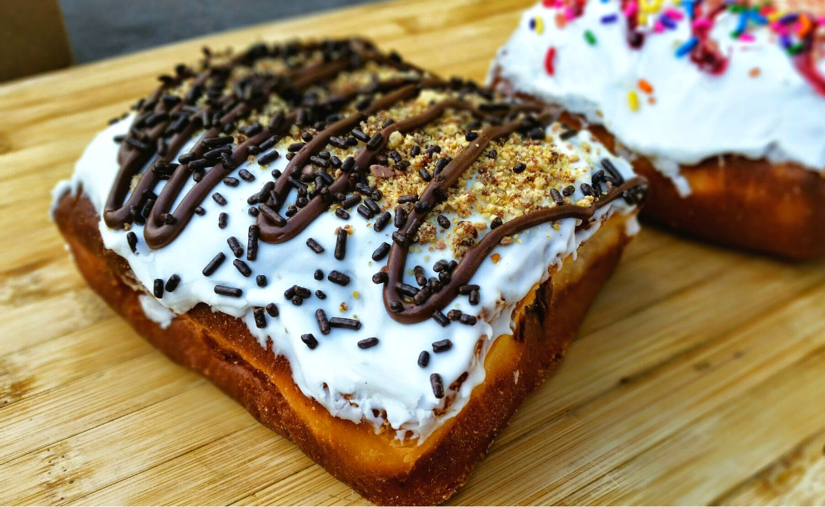 OC Donut Bar - Big Poppa with Chocolate Pop Tart and Nutella
