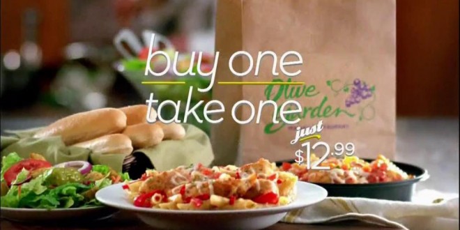 Olive Garden Buy One Take One Deal Returns