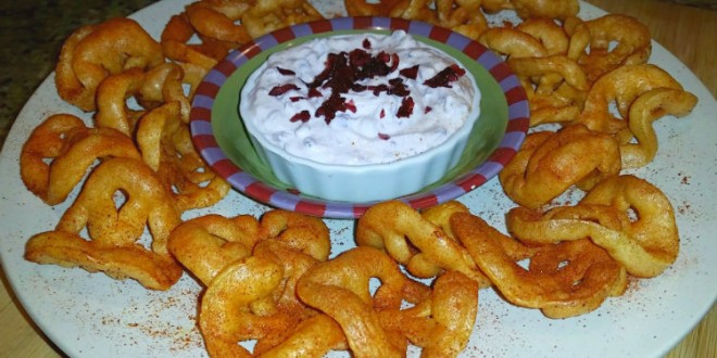 Cinqo de Mayo Recipe Duros Chips with Creamy Hibiscus Dip
