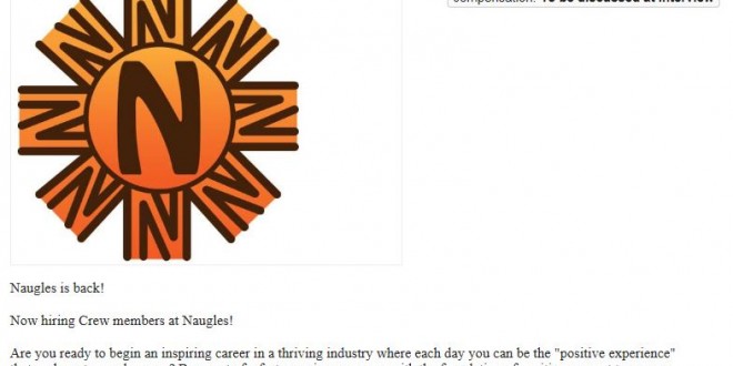 Naugles is hiring in Fountain Valley? Comeback Imminent