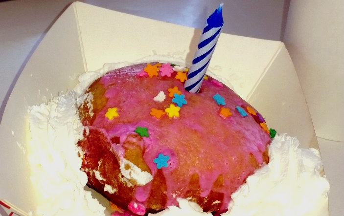 OC Fair Food 2015 Deep Fried Birthday Cake from Apple Fries OC Fair Food 2015 Deep Fried Birthday Cake from Apple Fries