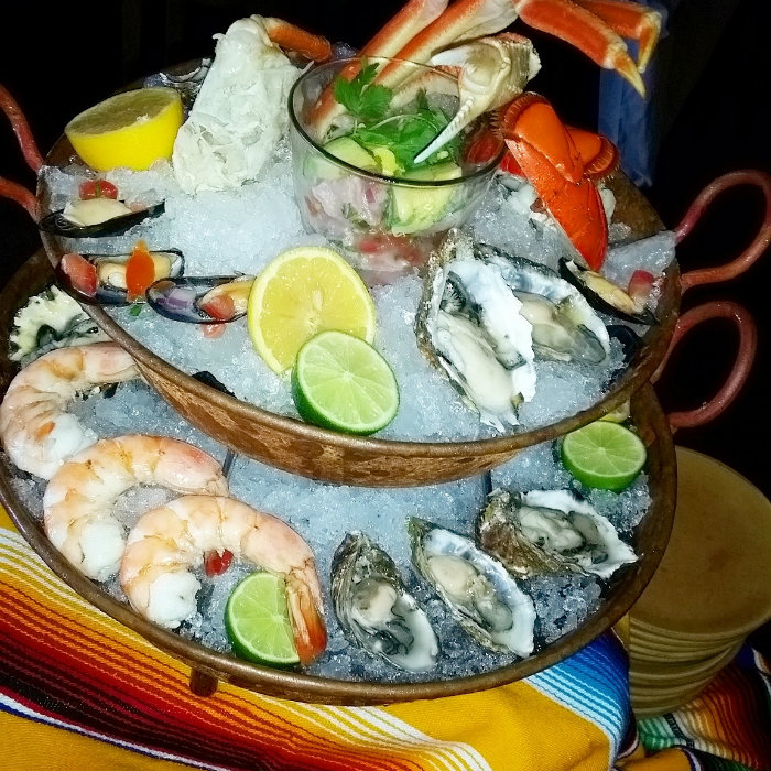 Sol Baja Seafood menu New Items Seafood Tower