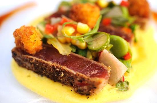 Top 10 Disneyland Restaurants for Adults - #1 Napa Rose. Tuna. Photo Courtesy of TripAdvisor. Top 10 Disneyland Restaurants for Adults - #1 Napa Rose. Tuna. Photo Courtesy of TripAdvisor.