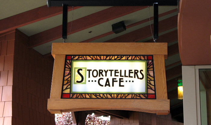 Top 10 Disneyland Restaurants for Adults - #9 Storytellers Cafe Top 10 Disneyland Restaurants for Adults - #9 Storytellers Cafe