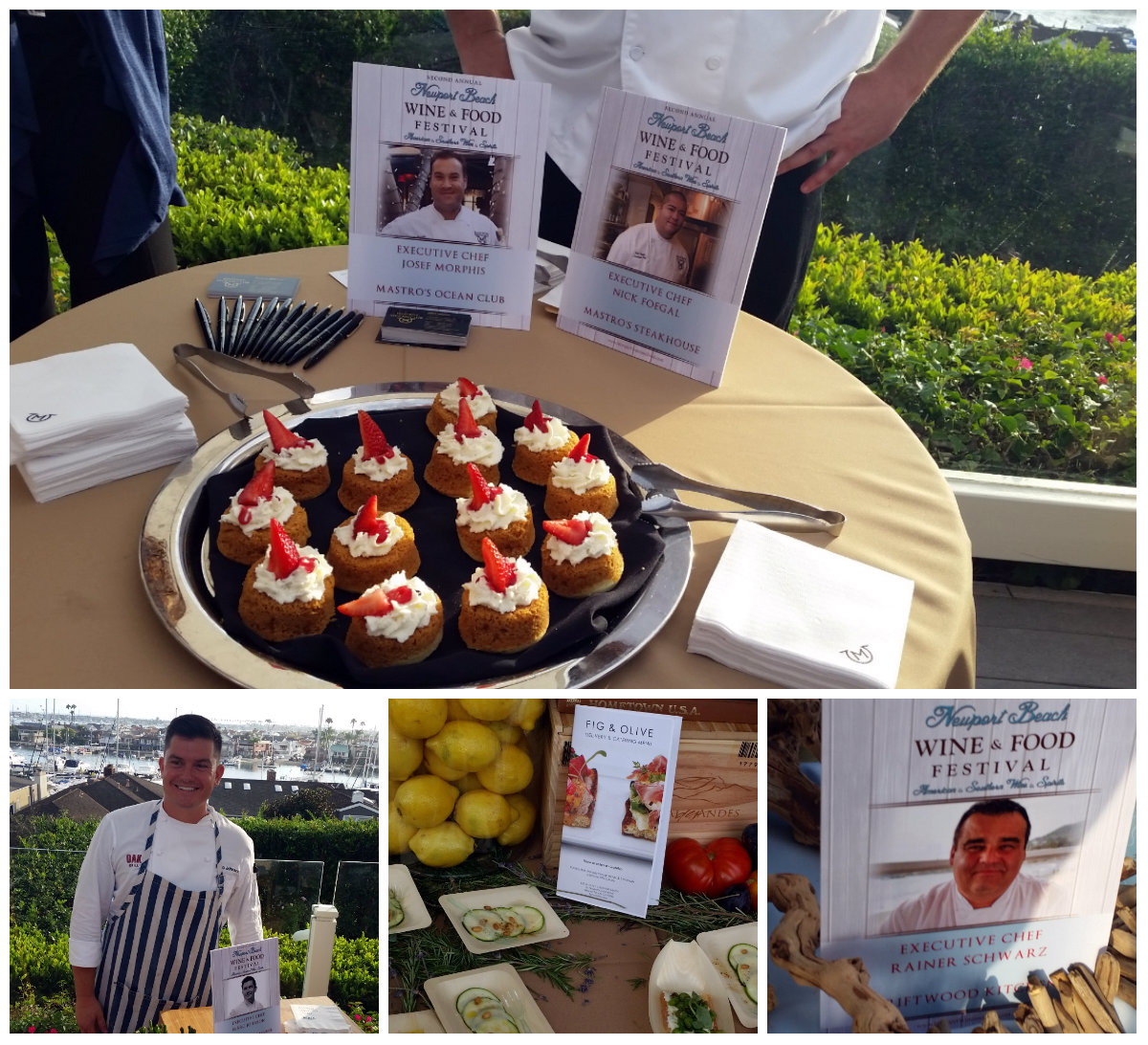 Newport Beach Food and Wine Festival 2015 Food chef 2
