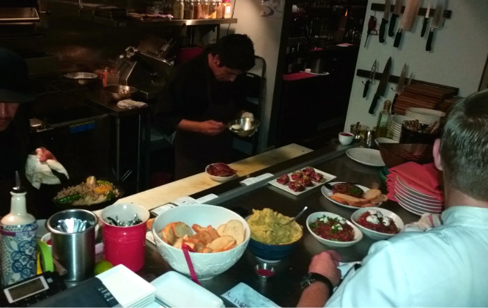 Pueblo in the kitchen