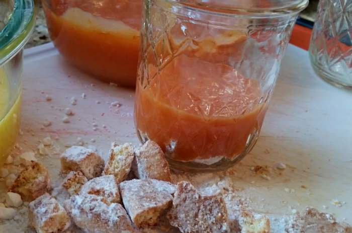 Layer the Ruby Tango Tangerine Curd