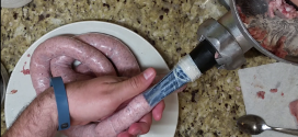 DIY How to make Homemade Bratwurst with a Meat Grinder (Video)
